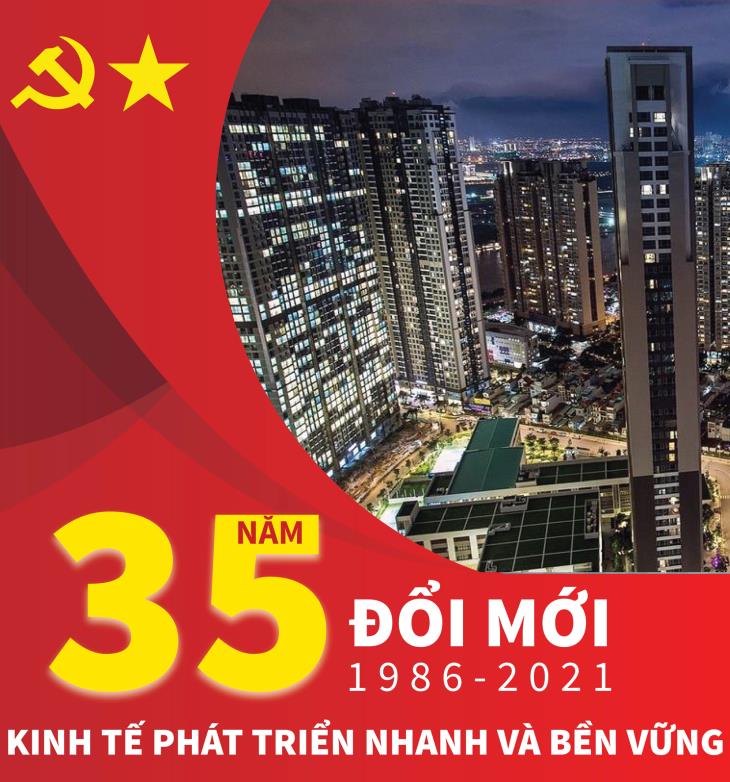 35 năm đổi mới (1986 - 2021): Kinh tế phát triển nhanh và bền vững